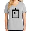 1-Hr Ladies V-Neck T-Shirt Thumbnail