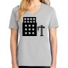 1-Hr Ladies V-Neck T-Shirt Thumbnail