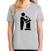 1-Hr Ladies V-Neck T-Shirt Thumbnail