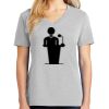 1-Hr Ladies V-Neck T-Shirt Thumbnail