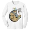 1-DAY NO MINIMUM Youth Long Sleeve Crewneck T-Shirt Thumbnail