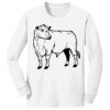 1-DAY NO MINIMUM Youth Long Sleeve Crewneck T-Shirt Thumbnail