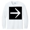 1-DAY NO MINIMUM Youth Long Sleeve Crewneck T-Shirt Thumbnail
