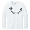 1-DAY NO MINIMUM Youth Long Sleeve Crewneck T-Shirt Thumbnail