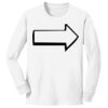 1-DAY NO MINIMUM Youth Long Sleeve Crewneck T-Shirt Thumbnail
