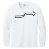 1-DAY NO MINIMUM Youth Long Sleeve Crewneck T-Shirt Thumbnail