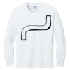 1-DAY NO MINIMUM Youth Long Sleeve Crewneck T-Shirt Thumbnail