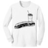 1-DAY NO MINIMUM Youth Long Sleeve Crewneck T-Shirt Thumbnail