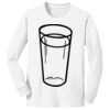 1-DAY NO MINIMUM Youth Long Sleeve Crewneck T-Shirt Thumbnail