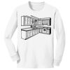 1-DAY NO MINIMUM Youth Long Sleeve Crewneck T-Shirt Thumbnail