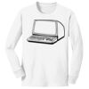 1-DAY NO MINIMUM Youth Long Sleeve Crewneck T-Shirt Thumbnail