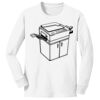 1-DAY NO MINIMUM Youth Long Sleeve Crewneck T-Shirt Thumbnail
