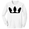 1-DAY NO MINIMUM Youth Long Sleeve Crewneck T-Shirt Thumbnail