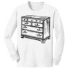 1-DAY NO MINIMUM Youth Long Sleeve Crewneck T-Shirt Thumbnail