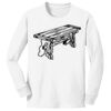 1-DAY NO MINIMUM Youth Long Sleeve Crewneck T-Shirt Thumbnail