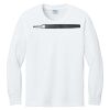 1-DAY NO MINIMUM Youth Long Sleeve Crewneck T-Shirt Thumbnail