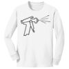 1-DAY NO MINIMUM Youth Long Sleeve Crewneck T-Shirt Thumbnail