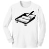 1-DAY NO MINIMUM Youth Long Sleeve Crewneck T-Shirt Thumbnail