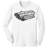 1-DAY NO MINIMUM Youth Long Sleeve Crewneck T-Shirt Thumbnail
