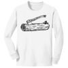 1-DAY NO MINIMUM Youth Long Sleeve Crewneck T-Shirt Thumbnail
