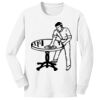 1-DAY NO MINIMUM Youth Long Sleeve Crewneck T-Shirt Thumbnail
