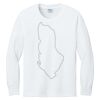 1-DAY NO MINIMUM Youth Long Sleeve Crewneck T-Shirt Thumbnail