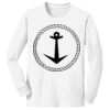 1-DAY NO MINIMUM Youth Long Sleeve Crewneck T-Shirt Thumbnail