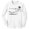 1-DAY NO MINIMUM Youth Long Sleeve Crewneck T-Shirt Thumbnail