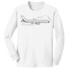 1-DAY NO MINIMUM Youth Long Sleeve Crewneck T-Shirt Thumbnail