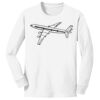1-DAY NO MINIMUM Youth Long Sleeve Crewneck T-Shirt Thumbnail
