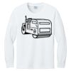 1-DAY NO MINIMUM Youth Long Sleeve Crewneck T-Shirt Thumbnail