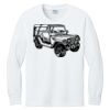 1-DAY NO MINIMUM Youth Long Sleeve Crewneck T-Shirt Thumbnail