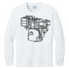 1-DAY NO MINIMUM Youth Long Sleeve Crewneck T-Shirt Thumbnail