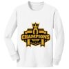 1-DAY NO MINIMUM Youth Long Sleeve Crewneck T-Shirt Thumbnail