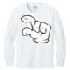 1-DAY NO MINIMUM Youth Long Sleeve Crewneck T-Shirt Thumbnail