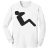 1-DAY NO MINIMUM Youth Long Sleeve Crewneck T-Shirt Thumbnail