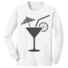 1-DAY NO MINIMUM Youth Long Sleeve Crewneck T-Shirt Thumbnail