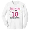 1-DAY NO MINIMUM Youth Long Sleeve Crewneck T-Shirt Thumbnail