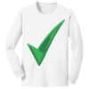 1-DAY NO MINIMUM Youth Long Sleeve Crewneck T-Shirt Thumbnail