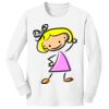 1-DAY NO MINIMUM Youth Long Sleeve Crewneck T-Shirt Thumbnail