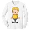 1-DAY NO MINIMUM Youth Long Sleeve Crewneck T-Shirt Thumbnail