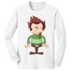 1-DAY NO MINIMUM Youth Long Sleeve Crewneck T-Shirt Thumbnail