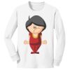 1-DAY NO MINIMUM Youth Long Sleeve Crewneck T-Shirt Thumbnail