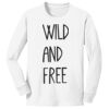 1-DAY NO MINIMUM Youth Long Sleeve Crewneck T-Shirt Thumbnail