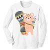1-DAY NO MINIMUM Youth Long Sleeve Crewneck T-Shirt Thumbnail