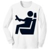 1-DAY NO MINIMUM Youth Long Sleeve Crewneck T-Shirt Thumbnail