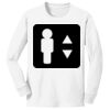 1-DAY NO MINIMUM Youth Long Sleeve Crewneck T-Shirt Thumbnail