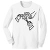 1-DAY NO MINIMUM Youth Long Sleeve Crewneck T-Shirt Thumbnail