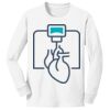 1-DAY NO MINIMUM Youth Long Sleeve Crewneck T-Shirt Thumbnail