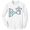 1-DAY NO MINIMUM Youth Long Sleeve Crewneck T-Shirt Thumbnail